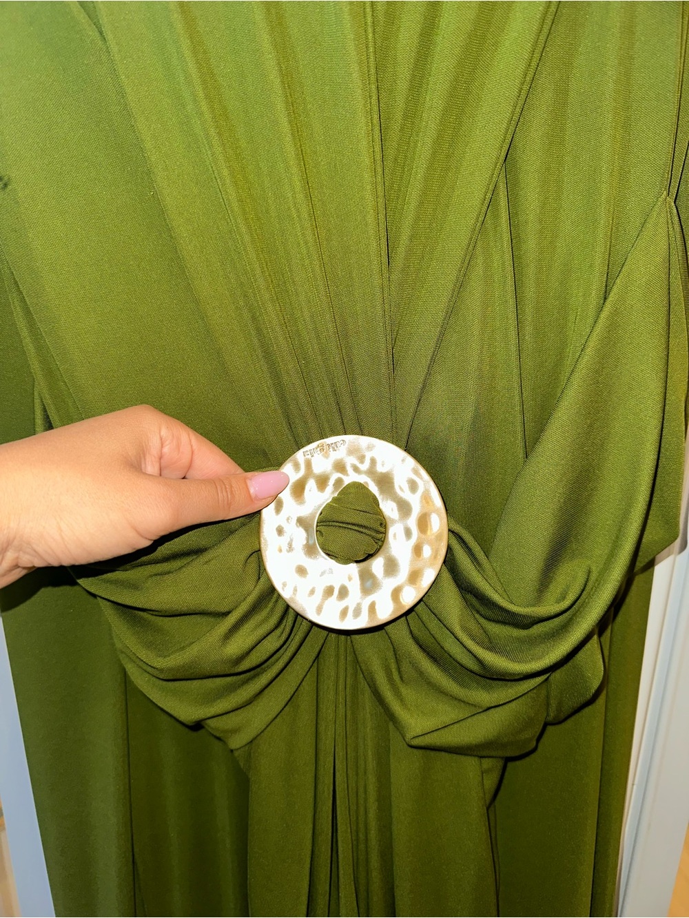 cult gaia Chii Dress in Green - Picture 6 of 9